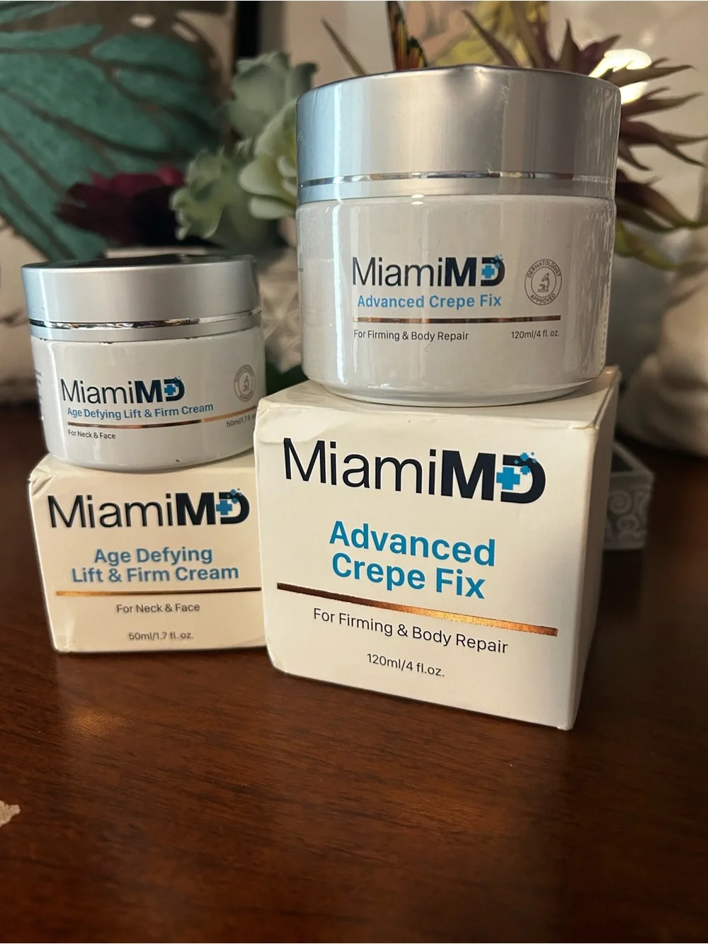 Miami MD Advanced Crepe Fix and Age Defying Lift and Firm Cream